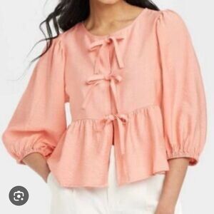 A New Day Blush Pink Blouse
